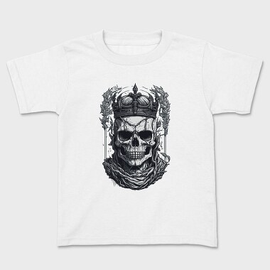 Skull Crown, Kids' T-Shirt