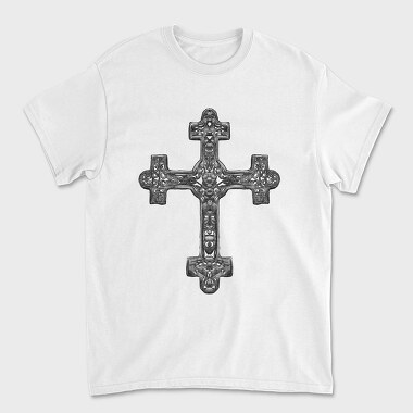 Germanic Cross Handdrawn, Unisex Men's T-Shirt