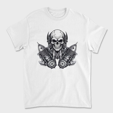Skull Engineer, Unisex Men's T-Shirt