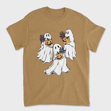 Ghosts Halloween, Unisex Men's T-Shirt
