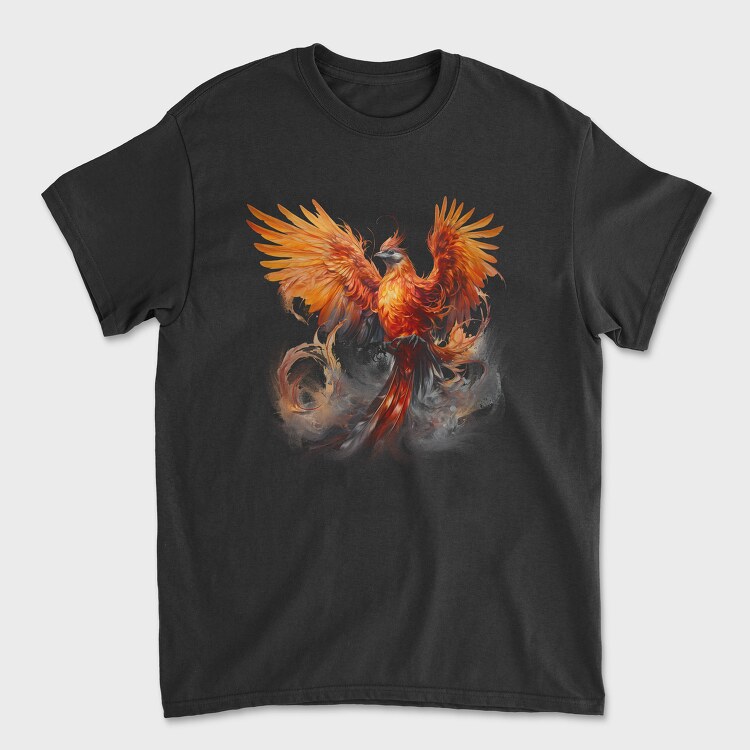 Phoenix Bird, Унисекс Мъжка Тениска