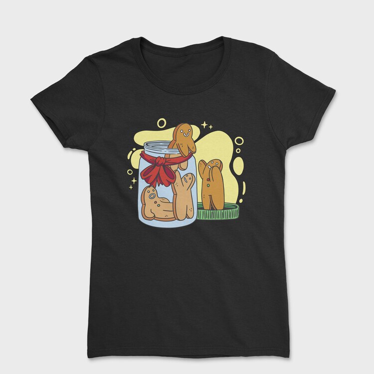 Ginger Cookie Escape Jar, Women's T-Shirt