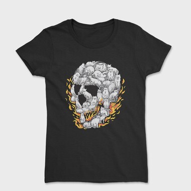 Skull of Cats, Women's T-Shirt