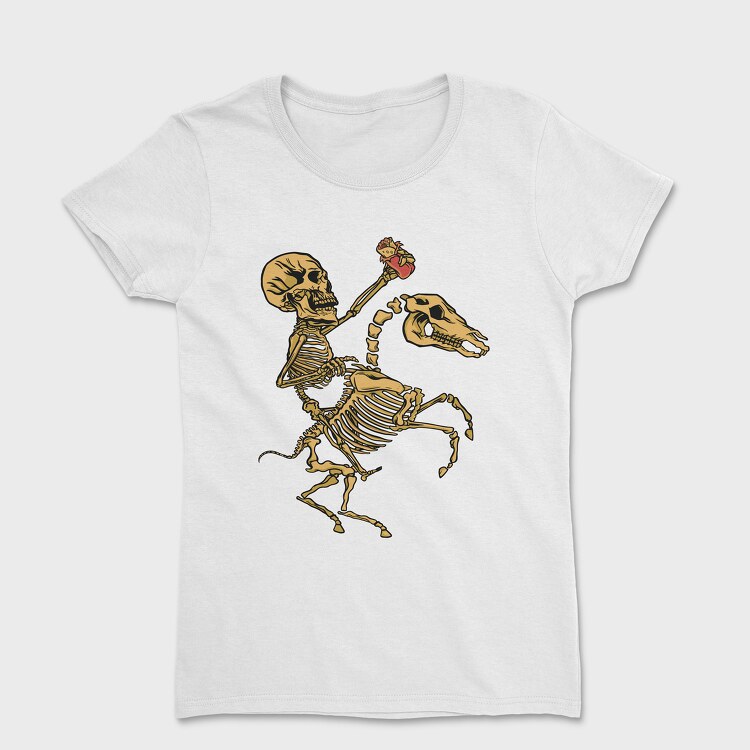 Skull Riding, Women's T-Shirt