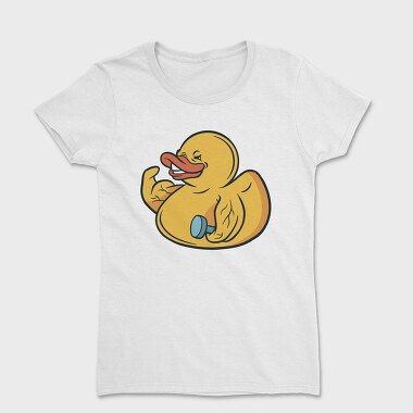 Bodybuilder Duck, Women's T-Shirt