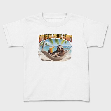 Sloth Chill Shirt, Kids' T-Shirt