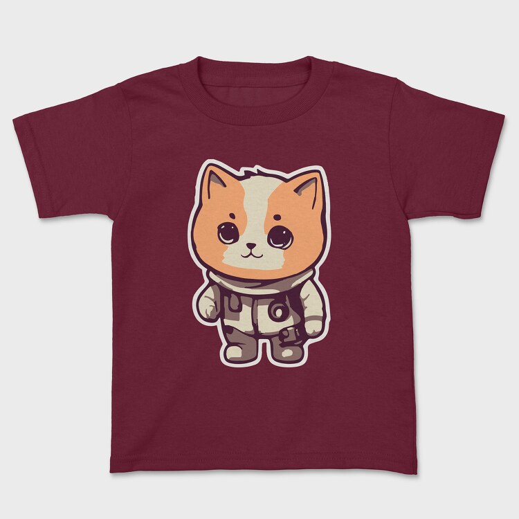 Cute Little Cat, Детска Тениска