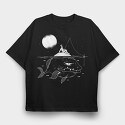 Wave Possum Japanese, Kids' T-Shirt