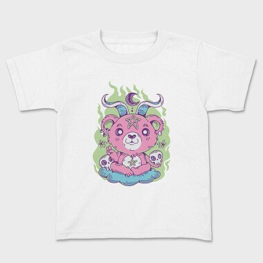 Cute Pastel Bear, Kids' T-Shirt