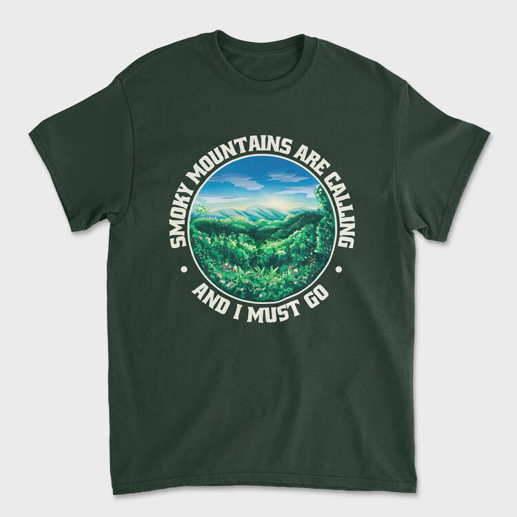 Smoky Mountains Are Calling, Unisex Men's T-Shirt
