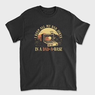 Dad Joke Database, Unisex Men's T-Shirt