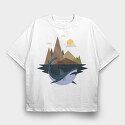 Loch Ness Monster, Unisex Men's T-Shirt