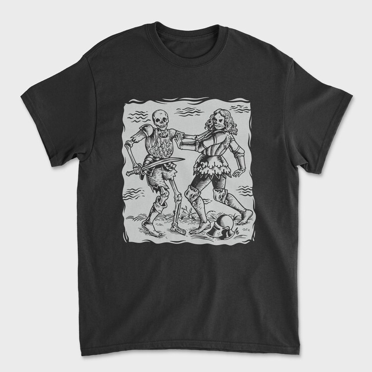 Dance Macabre, Unisex Men's T-Shirt