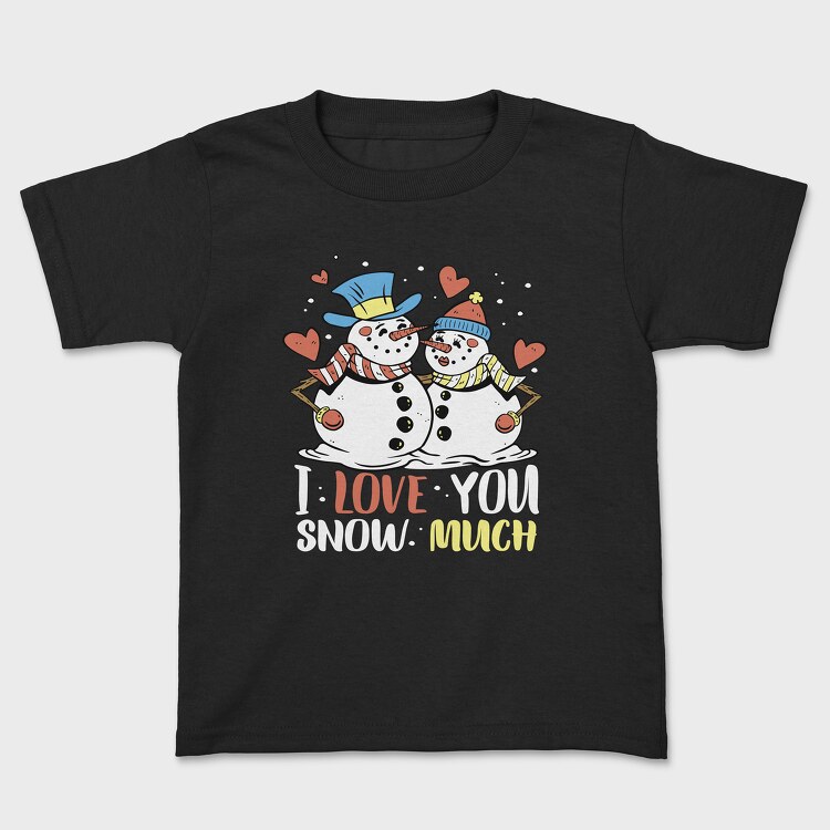 Snowman Love, Детска Тениска