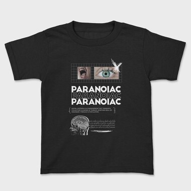 Society Paranoiac, Kids' T-Shirt
