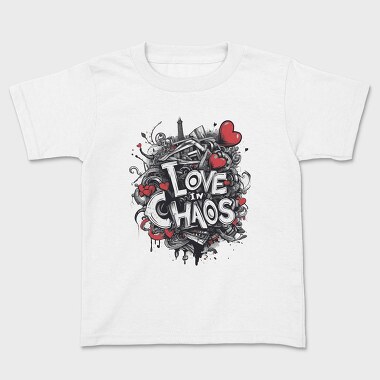 Детска Тениска, Love Chaos