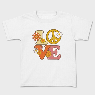 Kids' T-Shirt, Love Illustration