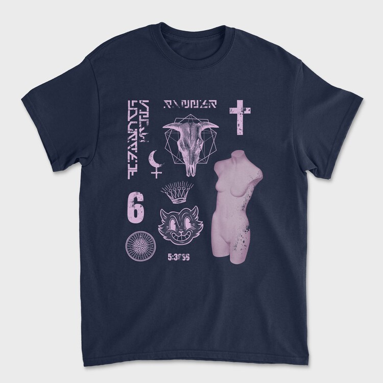Grounge Night, Unisex Men's T-Shirt