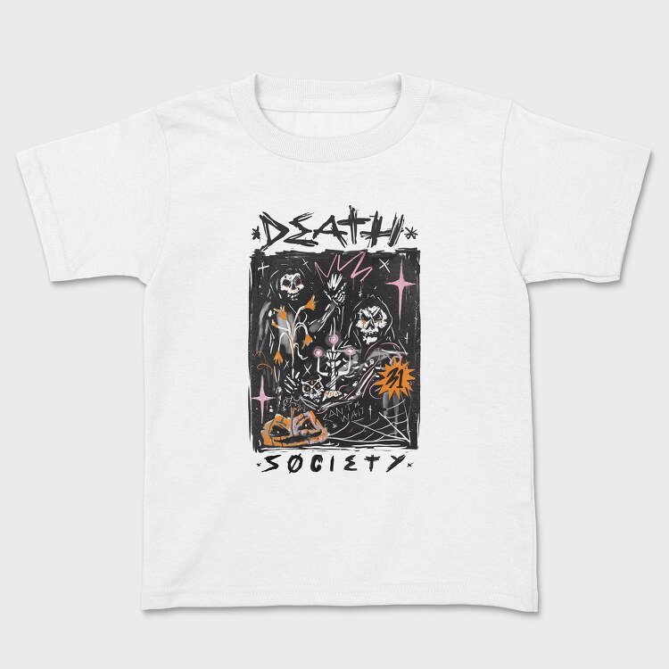 Death Society, Kids' T-Shirt