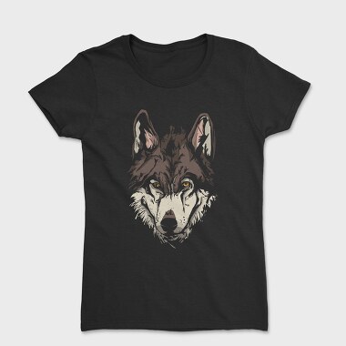 Wolf Portrait 3, Дамска Тениска