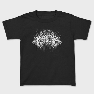Deathcore Lettering, Kids' T-Shirt