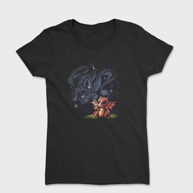 Magic Coffe Dragon, Women's T-Shirt