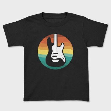 Guitar Retro, Kids' T-Shirt