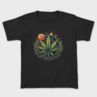 Cannabis Planets, Kids' T-Shirt