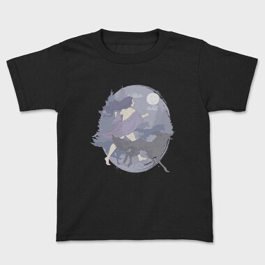 Woman Who Runs With Wolves, Kids' T-Shirt