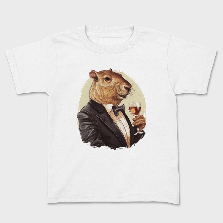 Capybara Drink, Детска Тениска