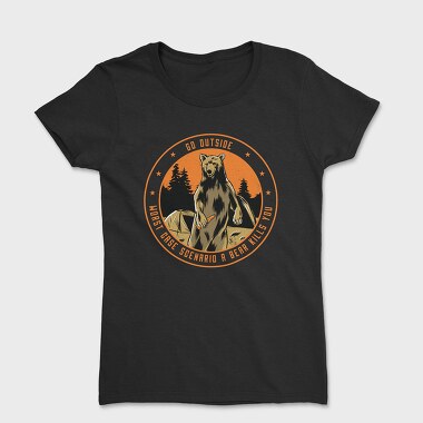 Worst Case Scenario Camping, Women's T-Shirt