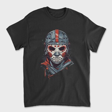 Halloween Hockey Mask, Унисекс Мъжка Тениска