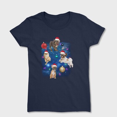 Xmas Dogs, Women's T-Shirt