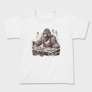 Dj Bigfoot, Kids' T-Shirt