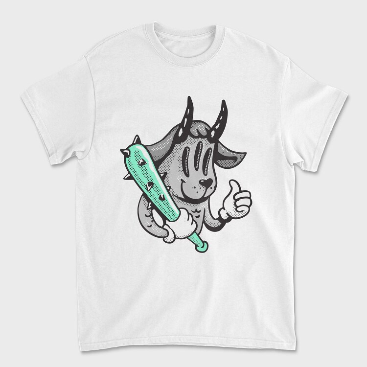 Halloween Retro Cartoon Character 3, Унисекс Мъжка Тениска