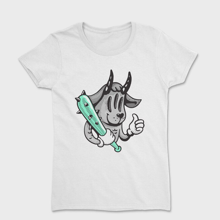 Halloween Retro Cartoon Character 3, Women's T-Shirt