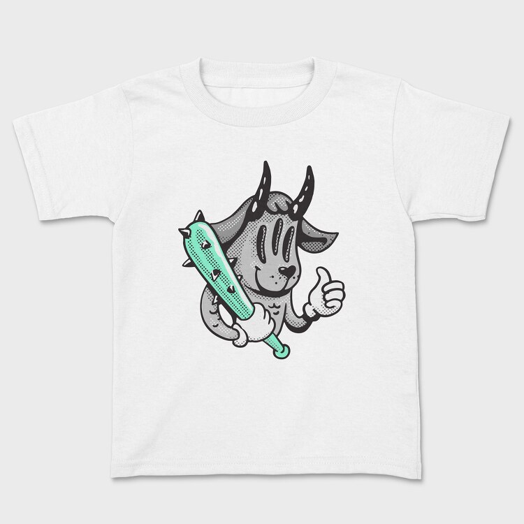 Halloween Retro Cartoon Character 3, Kids' T-Shirt