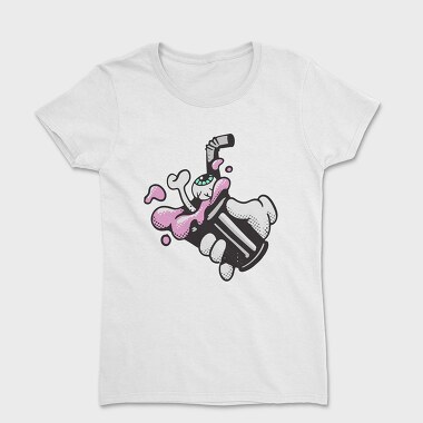 Women's T-Shirt, Halloween Retro Cartoon Character 6