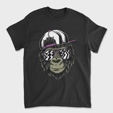 Stylish Monkey, Unisex Men's T-Shirt