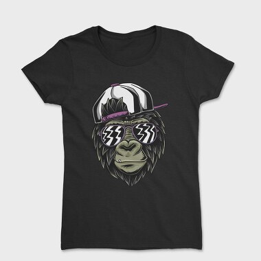 Stylish Monkey, Women's T-Shirt