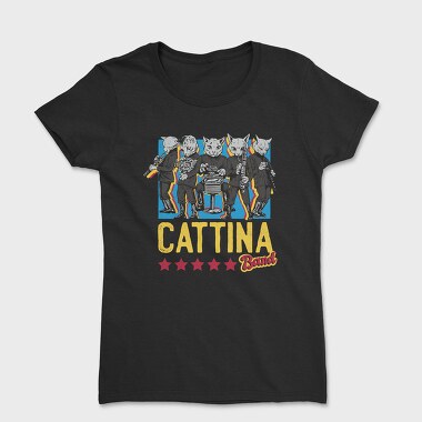 Cat Band, Women's T-Shirt