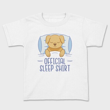 Dog Official Sleep Shirt, Kids' T-Shirt