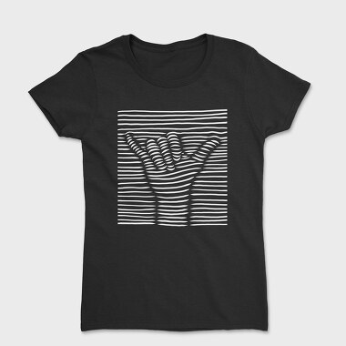 Shaka Sign 3d, Women's T-Shirt