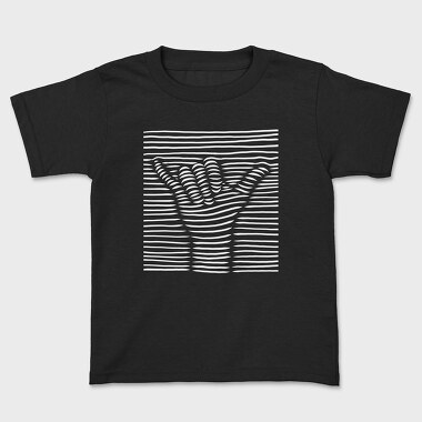 Shaka Sign 3d, Kids' T-Shirt