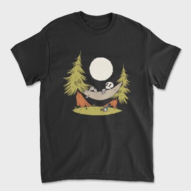 Hammock Skeleton, Unisex Men's T-Shirt