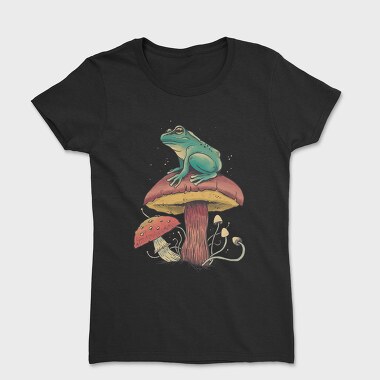 Mushroom Frog, Women's T-Shirt