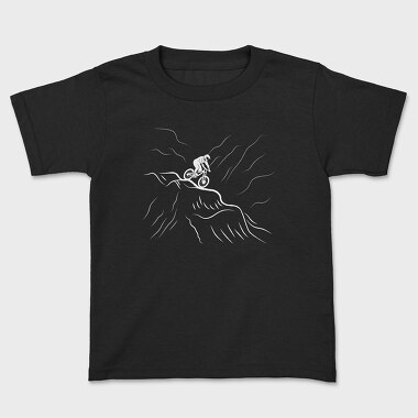 Downhill Bike, Kids' T-Shirt