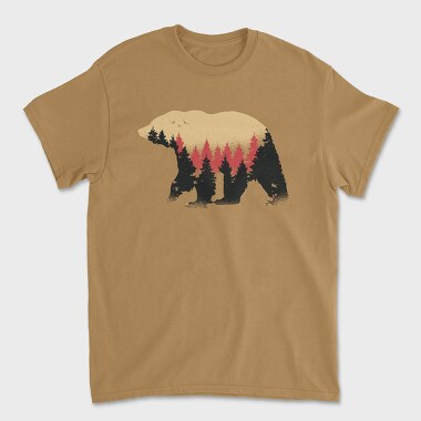Unisex Men's T-Shirt, Bear Mountain