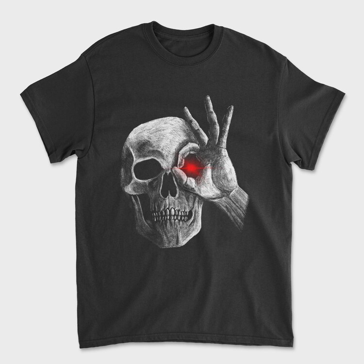 Skull Face, Унисекс Мъжка Тениска