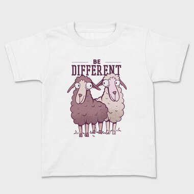 Be Different, Kids' T-Shirt